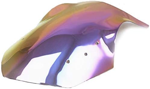 Double Bubble Windshield Windscreen for Kawasaki Z1000SX Ninja 1000 2011-2013 (Black)