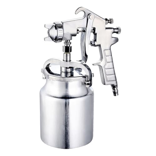 Pistolet Pulvérisateur À Alimentation Siphon 1000ml Buse 2mm Pour Pulvérisateur Peinture Pistolets Pneumatiques