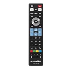 Superior Electronics Ready5 Smart - Telecomando Universale Compatibile con TV LG, Samsung, Sony, Philips e Panasonic - Pronto all’Uso Senza Programmazione - Tasti Netflix e Prime Video - SUPTRB019