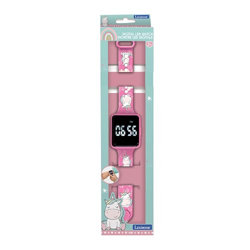 Reloj digital Lexibook Unicornio DMW060UNILXB de hora conmutable 7