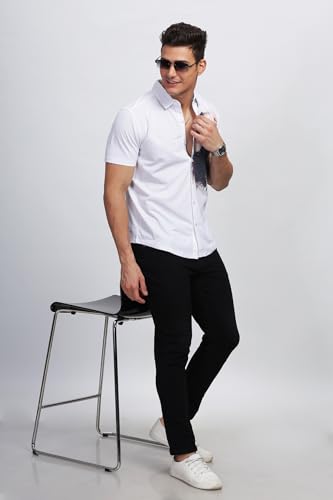 Image of BULLMER Trendy Regular Fit Printed Causal Shirt for Men - Pack of 1