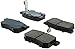 StopTech 309.05361 Sport Brake Pads with Shims and Hardware