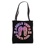 Besties Vacation Beach Birthday Girls Trip 2026 Punta Cana Tote Bag