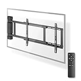 NEDIS Motorised Swing TV Wall Mount Bracket for 32-75" Screen Max 50kg with Remote Control