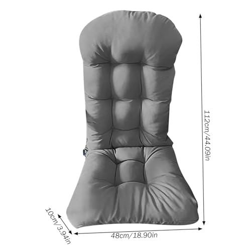 Remplacement épais de coussin pour fauteuil à bascule à dossier haut durable - 5