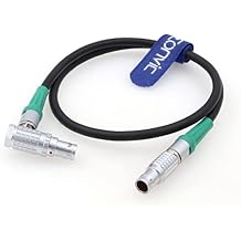 1B 7pin Male to 7pin Male Motor Cable Preston FIZ MDR Bartech Digltal Motor Cable Straight to Right Angle-Green
