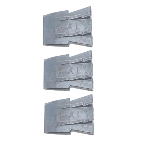 BIUDECO 3 piezas Kit de Cuñas Metálicas Reforzadas para Fijación de Mango Hachas y Martillos Accesorio Esencial para Agricultura y Herramientas Multifunción Seguridad Mejorada y