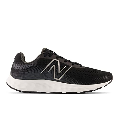 New Balance Men's 520 V8 Running Shoe, Black/White, 8.5 Wide by New Balance - Used condition - Image 3
