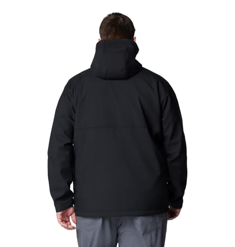 Columbia Mens Ascender II Hooded Softshell Rain Jacket, Black, XX-Large by Columbia - Used condition - Image 7