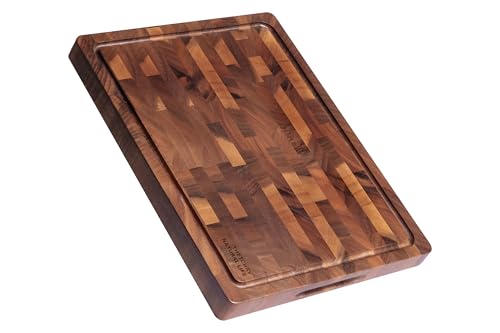 THETCHRY Double-Sided Walnut Chopping Board
