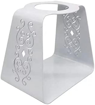 Stainless Steel V60 Reusable Coffee Dripper Holder (White)