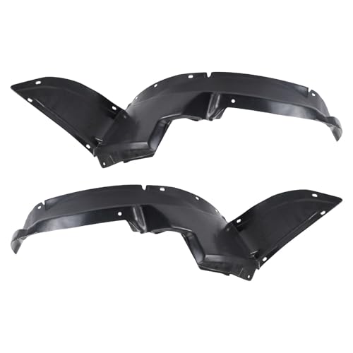 Image of TRQ Front Inner Fender Liner Set Compatible with 2003-2007 Saturn Ion GM1248134 GM1249134