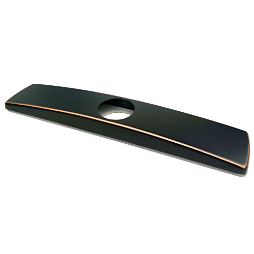 Builders Shoppe 1910TB Kitchen Sink Faucet Deck Plate Oil Rubbed Bronze Finish