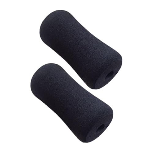 2 rodillos de espuma para ejercicio, cubiertas con agarre para equipos de gimnasio en casa miniatura 1