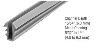Vinyle de vitrage CRL joint d'étanchéité pour fenêtre profilé métallique 100 FT