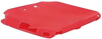 OSTENT Soft Silicone Full Protection Gel Pouch Case Cover Compatible for Nintendo 2DS Console - Color Red