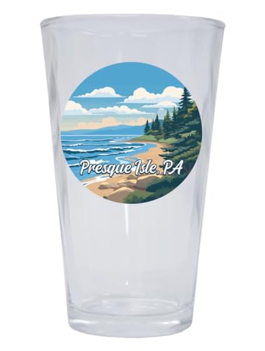 Set de 4 vasos souvenir pint de 16 oz