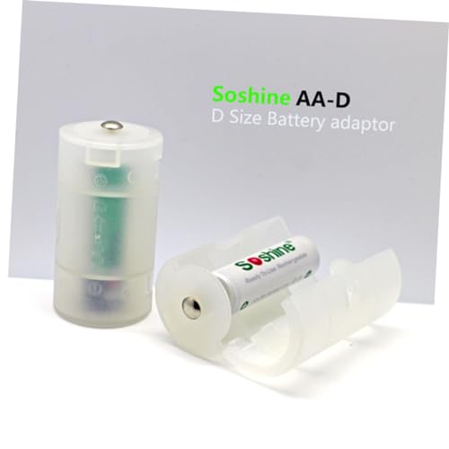 OSALADI Adaptador De Bateria Aa Para D Conversor De Bateria Cilindro De Mudança