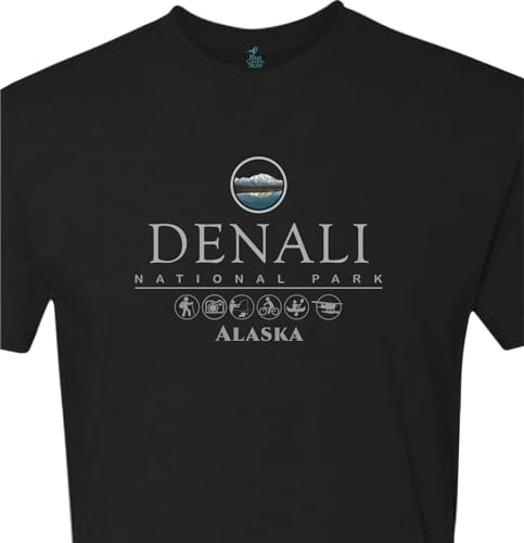 USA National Park T-Shirt - Denali3