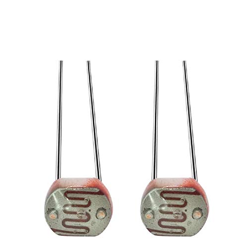 Chironal 200 peças x 5506/5516 / 5528/5537 / 5539/5547 / 5549 Resistor de luz LDR 5 mm resistência f