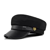 Zhcwldmi Chauffeur Mütze Unisex, Retro Baskenmütze Flach...