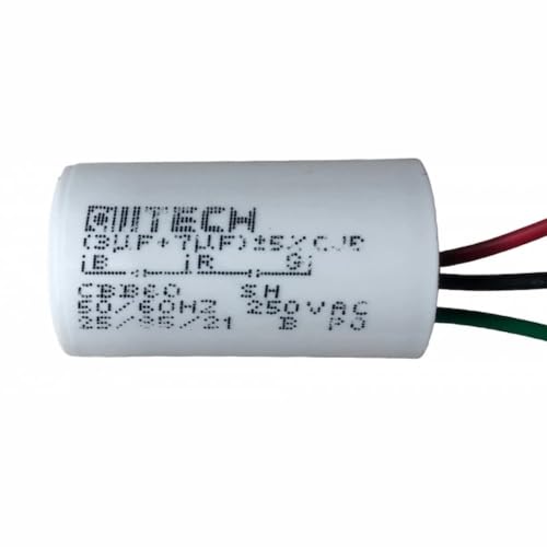 RIMA/TRIO CAPACITOR 3 μF + 7 μF 250VAC