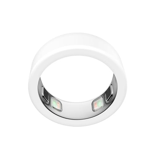CYBERGARAGE�EFor Oura Ring5 �P�[�X Gen5 �ϏՌ� �J�o�[ �V���R�� �N���A ���� �\�t�g�J�o�[ For �I�[�������O �X�}�[�g�����O5 Ring 5 ��5���� S M L �T�C�Y(�z���C�g)