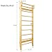 Aiyyds Wall Mounted Wooden Stall Bars Swedish Ladder(31.5