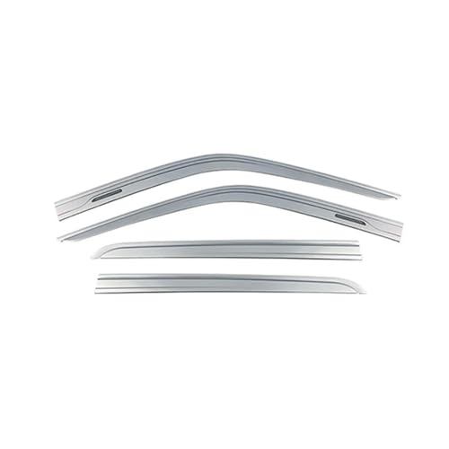 Déflecteur vitre pour Chevy Silverado 1500 14-18 en ABS chrome