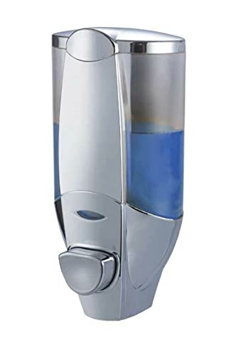 Gicos Import Export Srl Dispenser Sapone Liquido Manuale Da Parete Colore Cromato Capienza 300 Ml Ouc-791451