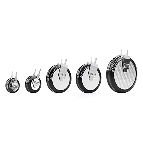 2pcs 5.5V Super Capacitor Super Capacitor Button Capacitance,5.5V 0.33F-V