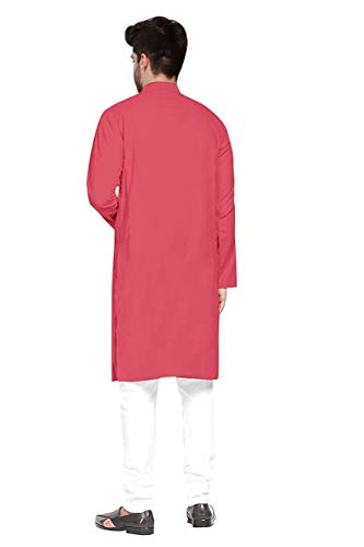 Image of trustous Mens straigth Solid Kurta Pyjama Set Combo in 100% Cotton with 16 Colour Option and Size are XS to 3XL for (Birthday,Wedding, Ceremony, Casual, Engagement)