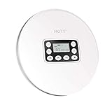 cd player kopfhörerausgang 【Hochwertig und multifunktional】: Der HOTT Discman kann perfekt mit den Stereo-Ohrhörern zusammenarbeiten - machen Sie Musik sehr sanft und exquisit - und sorgen Sie so für einen klar originalgetreuen Musikklang. Der CD-Player verfügt über zahlreiche leistungsstarke Spezialfunktionen: Kratz-, Stoß- und Sprungschutz. LCD und einfache Tasten erleichtern die Bedienung des CD-Players. Ideale, hochwertige CD-Player, auf die Sie zählen können.