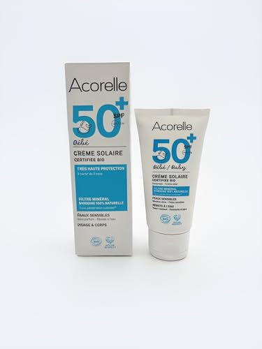 ACORELLE creme solar bebés SPF 50+ 50 ml