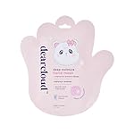 Deep Moisture Hand Mask Gloves – Korean Moisturizer for Dry, Cracked Hands - Peach Honeysuckle (1 Pair / 2 Gloves)