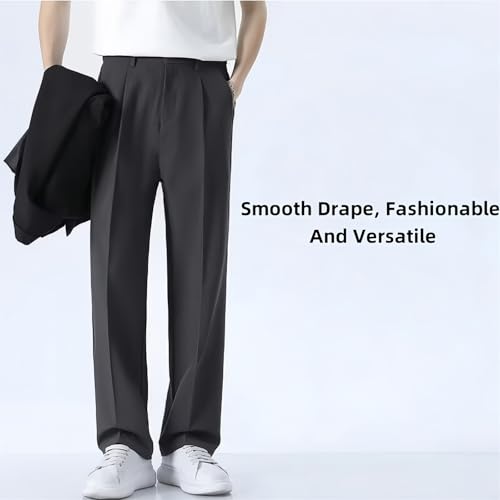 Dualego Super Stretch Ice Silk Comfort Everyday Pants, Ice Silk Pants Men, 2025 New Super Stretch Comfort Everyday Pant2
