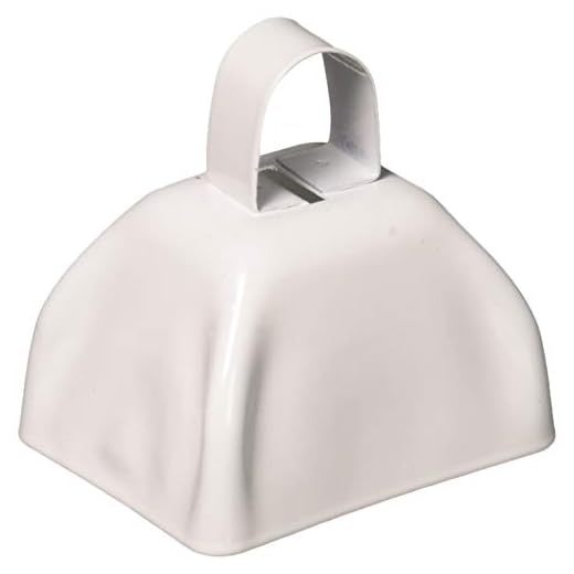 Venta al por mayor de cencerros blancos para vaca (1 docena)