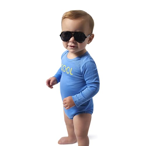 Image of Onesies Brand Unisex Baby 6-Pack Long Sleeve Bodysuits - Breathable Cotton One-Piece Outfits for Newborns & Infants