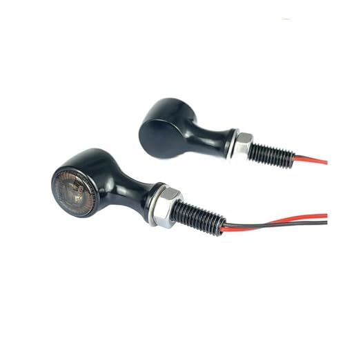 Clignotants moto 8mm LED 3 en 1 avec feu de direction arrière et mode flux