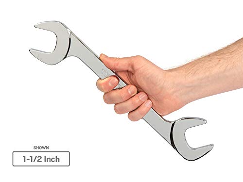 Tekton Angle Head Open End Wrench Set, 4-Piece (1-5/16-1-1/2 In.) | Made In Usa | Wae90103 #TOP1