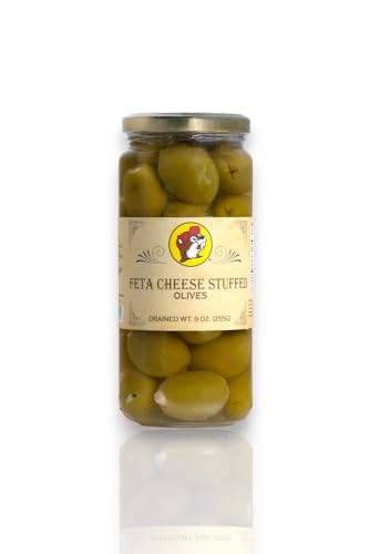 Buc-ee's Feta Cheese Stuffed Olives – Creamy & Savory, Pickled