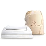100% Egyptian Cotton Bed Sheets Queen, 1000 TC Cooling Sheets, 4 Pc White Queen Bed Sheets Set, 16 inch Deep Pocket Queen Sheet Set, Bedsheets Queen Size Set with 2 Pillowcases, Fitted & Flat Sheet