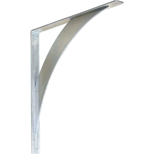 Ekena Millwork BKTM02X24X24LECRS 2-Inch W x 24-Inch D x 24-Inch H Legacy Bracket, Steel