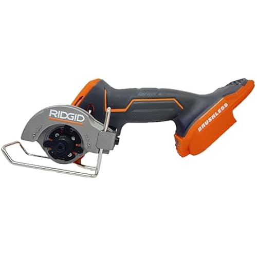 RIDGID 18V SUBCOMPACT BRUSHLESS Cordless 3 in. Multi-Material Saw Tool ONLY with 3 Cutting