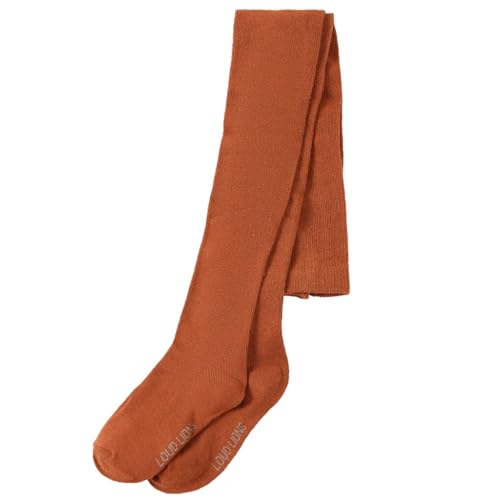 Collants enfants coton cognac 116 fille garçon durable respirant talon renforcé