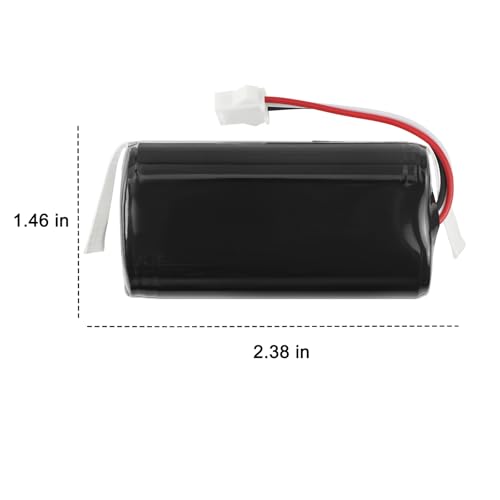 Image of MULS Replacement Battery for Eufy G30 G40 RoboVac 11 11S 12 15C 15T 25C 30C | 11S+ 15C Max G10 Hybrid G20 G32 Pro G35 G35+ G30 Edge R500 R450 Ecovacs Deebot N79 N79S N95 DN622 PA04 Robot Vacuum Cleaner