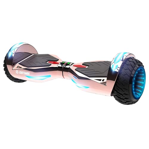 GOTRAX NOVA PRO Hoverboard with Bluetooth Speaker, 6.5 inch LED Wheels, Dual 200W Motor up to 6.2 MPH, UL2272 Certified Self Balancing Scooters for Kids Teens Adults
