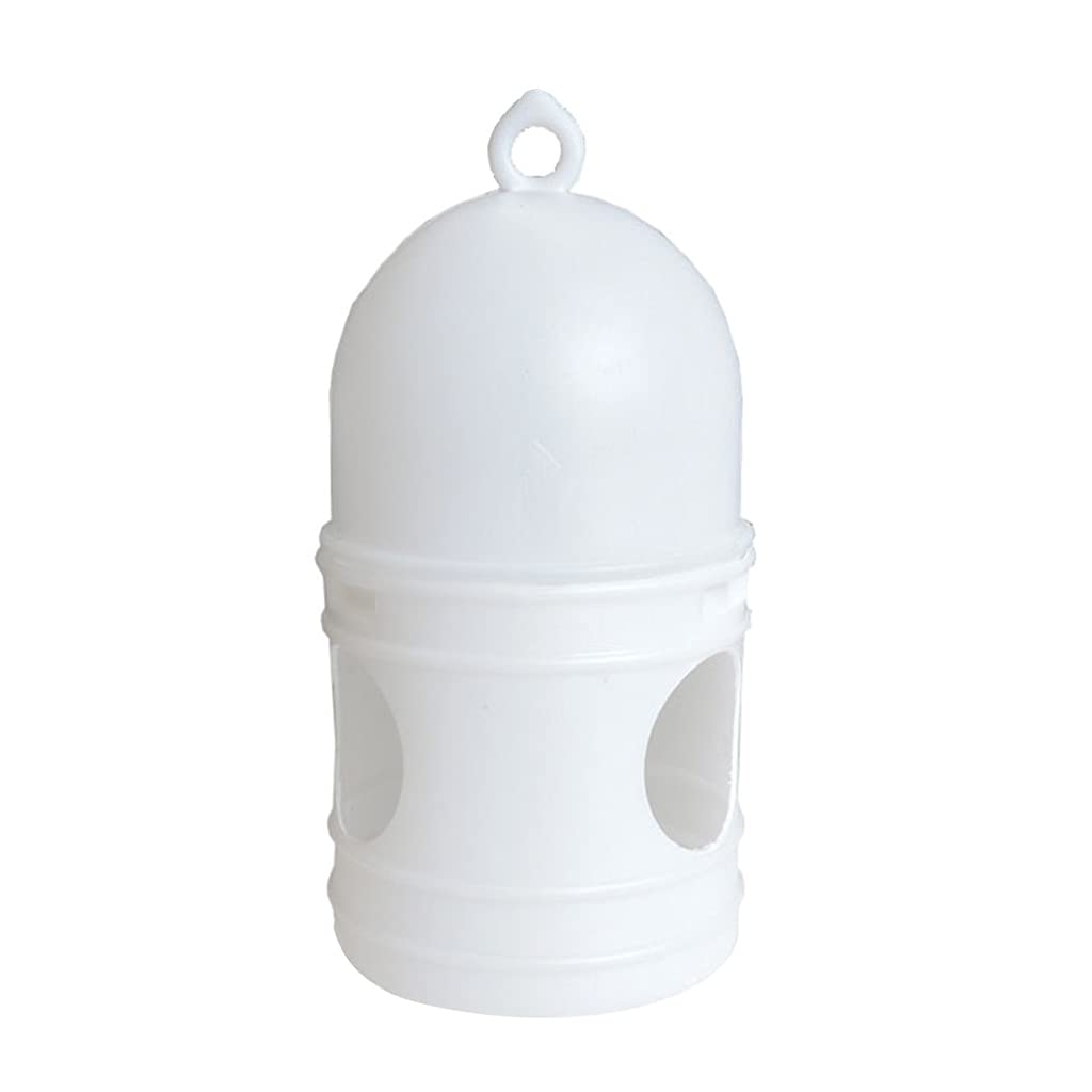 Maxtonser Bird Waterer Automatic for Water Feeder Drinker with Handle Portable Water Container Easy to Clean