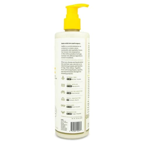 Alaffia Hair Care, Authentic African Black Soap Scalp Care Conditioner, Soothing Tea Tree & Mint - 12 Fl Oz #TOP2