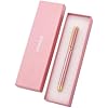 Metal Fountain Pen 0.38mm Fine Nib Luxury Pens with Gift Boxed Smooth Writing Pen High-end Calligraphy Pen Signature PenPink